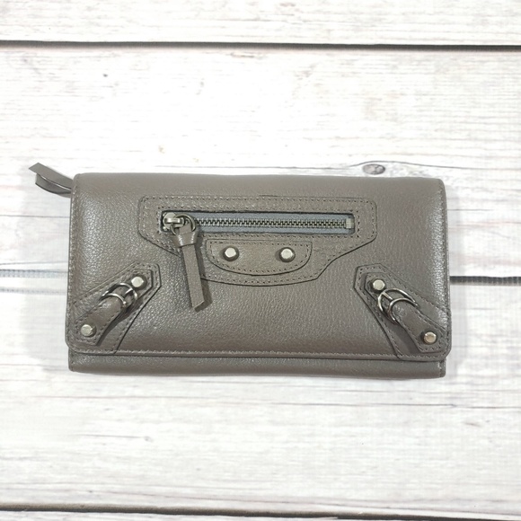 Womens Balenciaga classic Continental snap wallet - Picture 1 of 8
